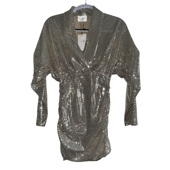 Line & Dot glow up mini sequined dress - Picture 4 of 8